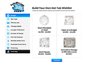 Hot Tub Wishlist